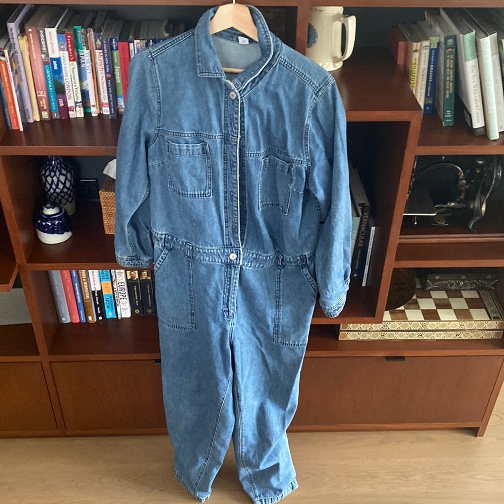 Old navy denim coveralls